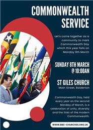 Commonwealth Day Service 8th March 2026