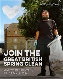 Great British Spring Clean 2026 13-29 March 2026