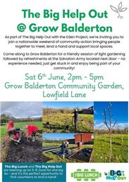 Grow Balderton Saturday 6th June 2026